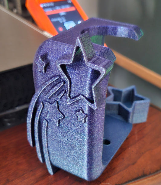 Star Trail Single Diamond Art Pen Holder, Holds One Diamond Painting Pen With Mini Star Bowl for Wax, Tweezers ETC, Cute Diamond Dot Tool