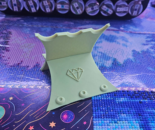 Triple Diamond Painting Pen Stand, Slim Profile Triple Diamond Art Pen Holder, Useful Diamond Dot Rhinestone Tool