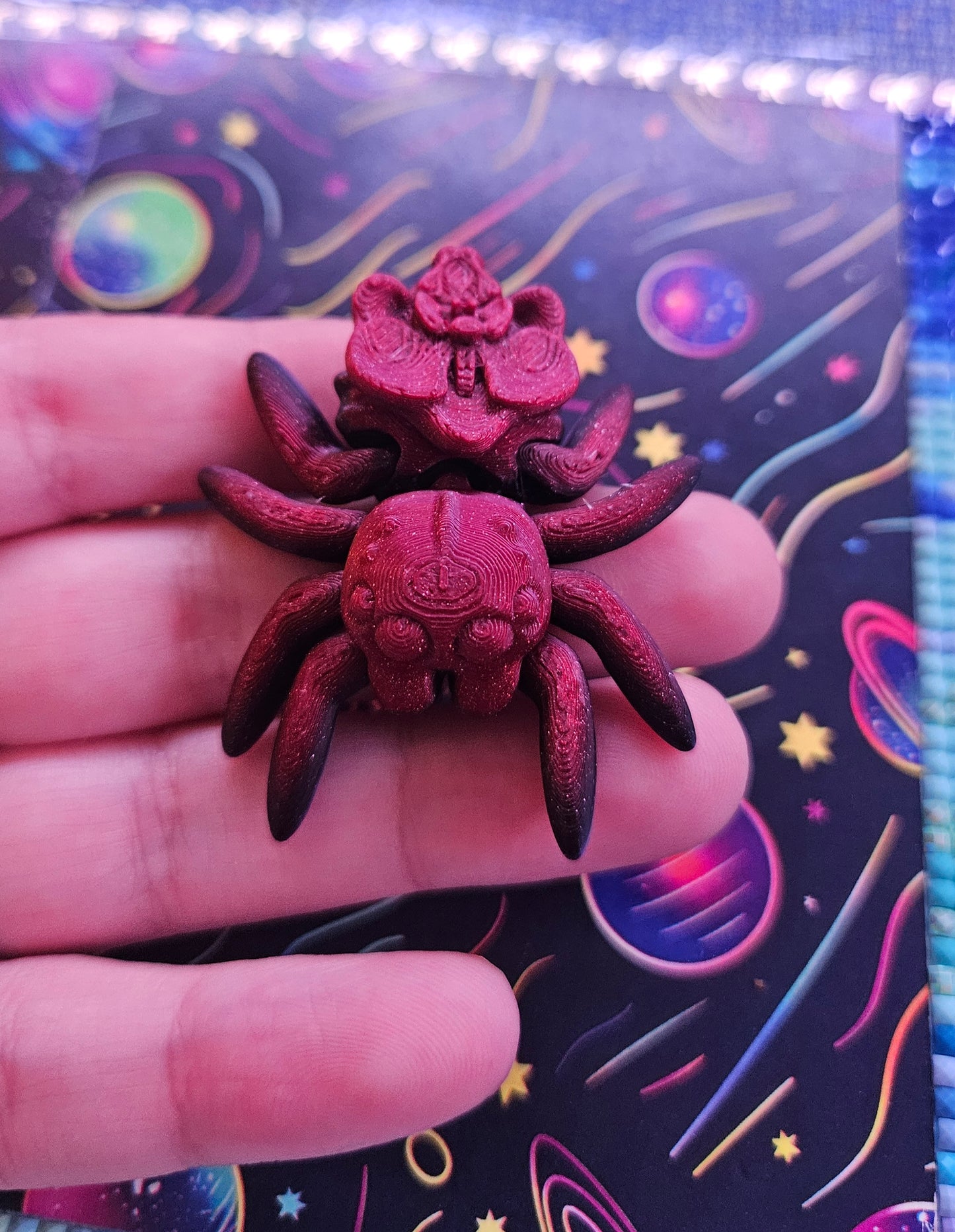 Spider Cover Minder Magnets, Cute Gift for Diamond Painters, Convenient Diamond Art Accessory, Handmade Diamond Dot Tool, Adorable 3D Printed Cover Holder