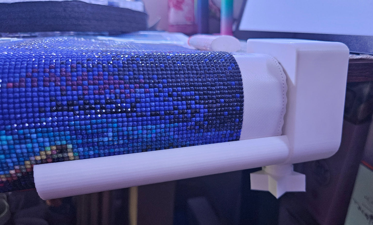 Diamond Painting Table Clamps, Canvas Holder with Star Screws, 3D Printed Cosmic Craft Desk Organizer, Diamond Art and Craft Accessory