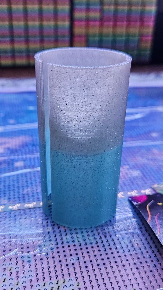 Small Diamond Painting Canvas Roll Holder, 3D Printed Canvas Tube with Slot, Works with Table Clamps, Unfinished Canvas Protector