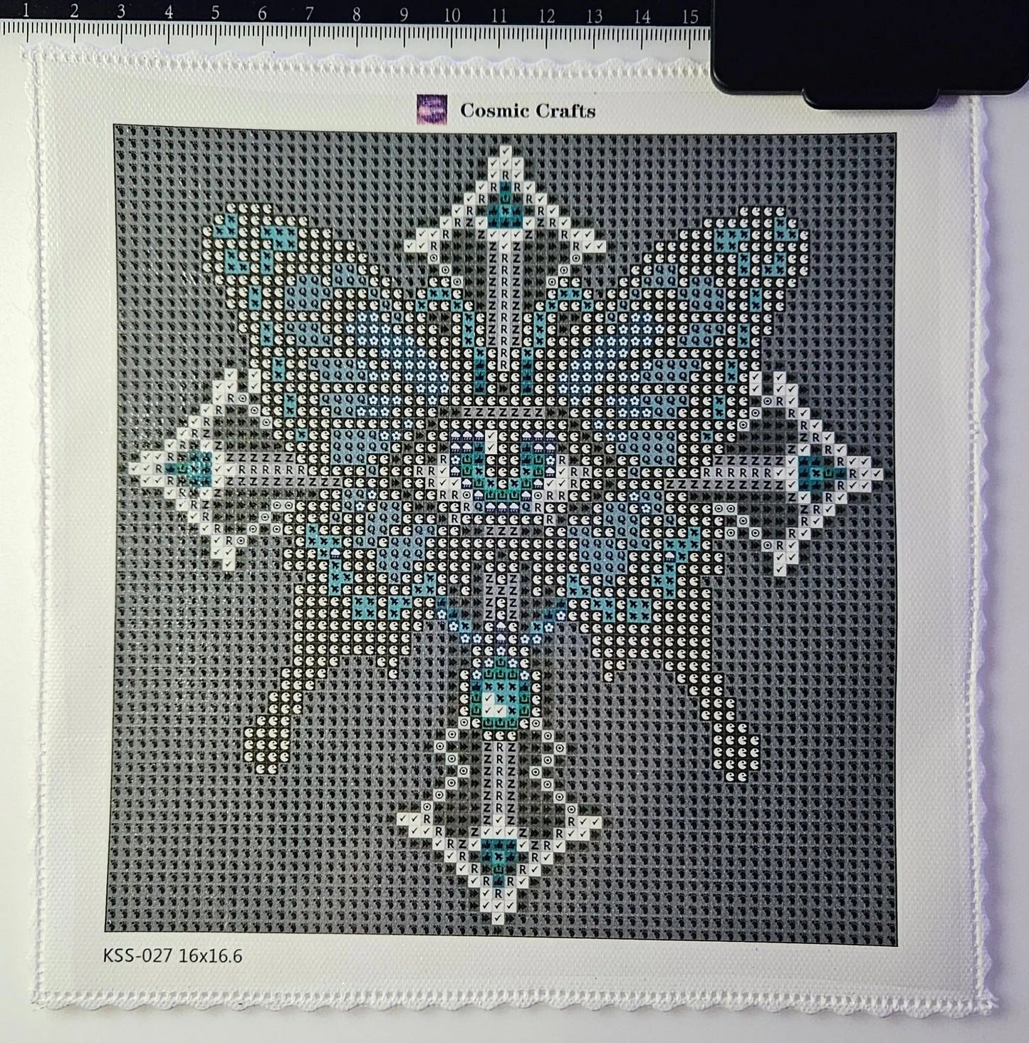 Butterfly Vigil – Mini Diamond Painting Kit, Full Square Drill Cosmic Crafts
