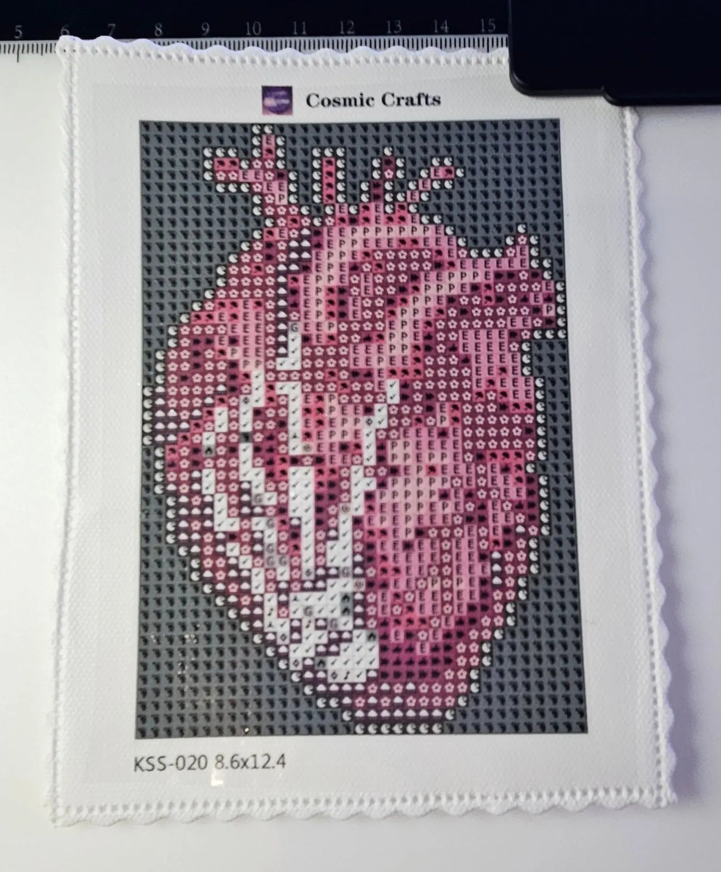Love You to Death – Mini Diamond Painting Kit, Full Square Drill Cosmic Crafts