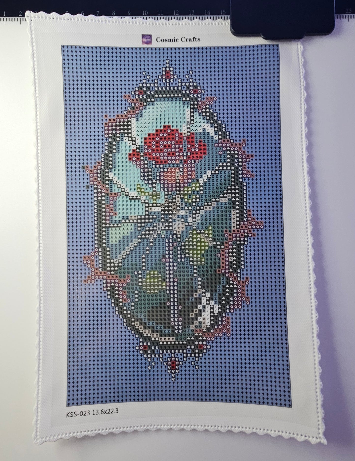 Shattered Beauty – Mini Diamond Painting Kit, Full Square Drill