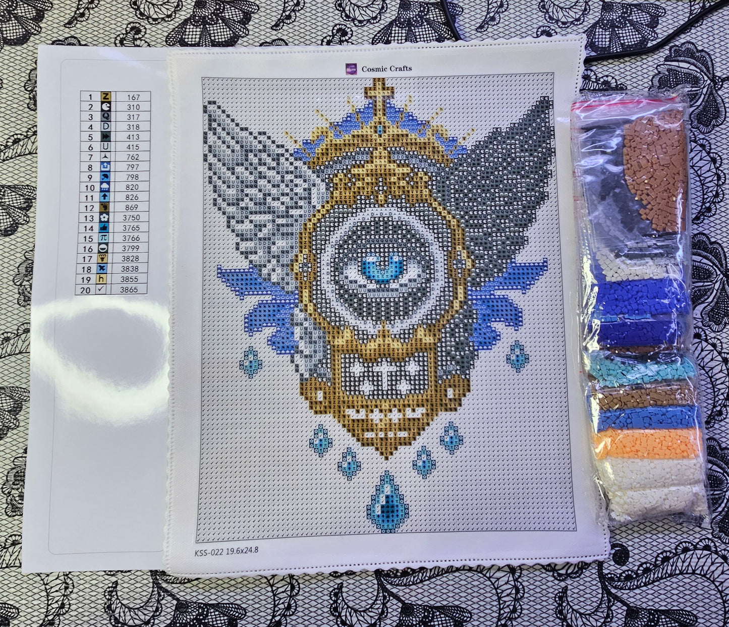 The Everwatcher – Diamond Painting Canvas Kit, Full Square Drill