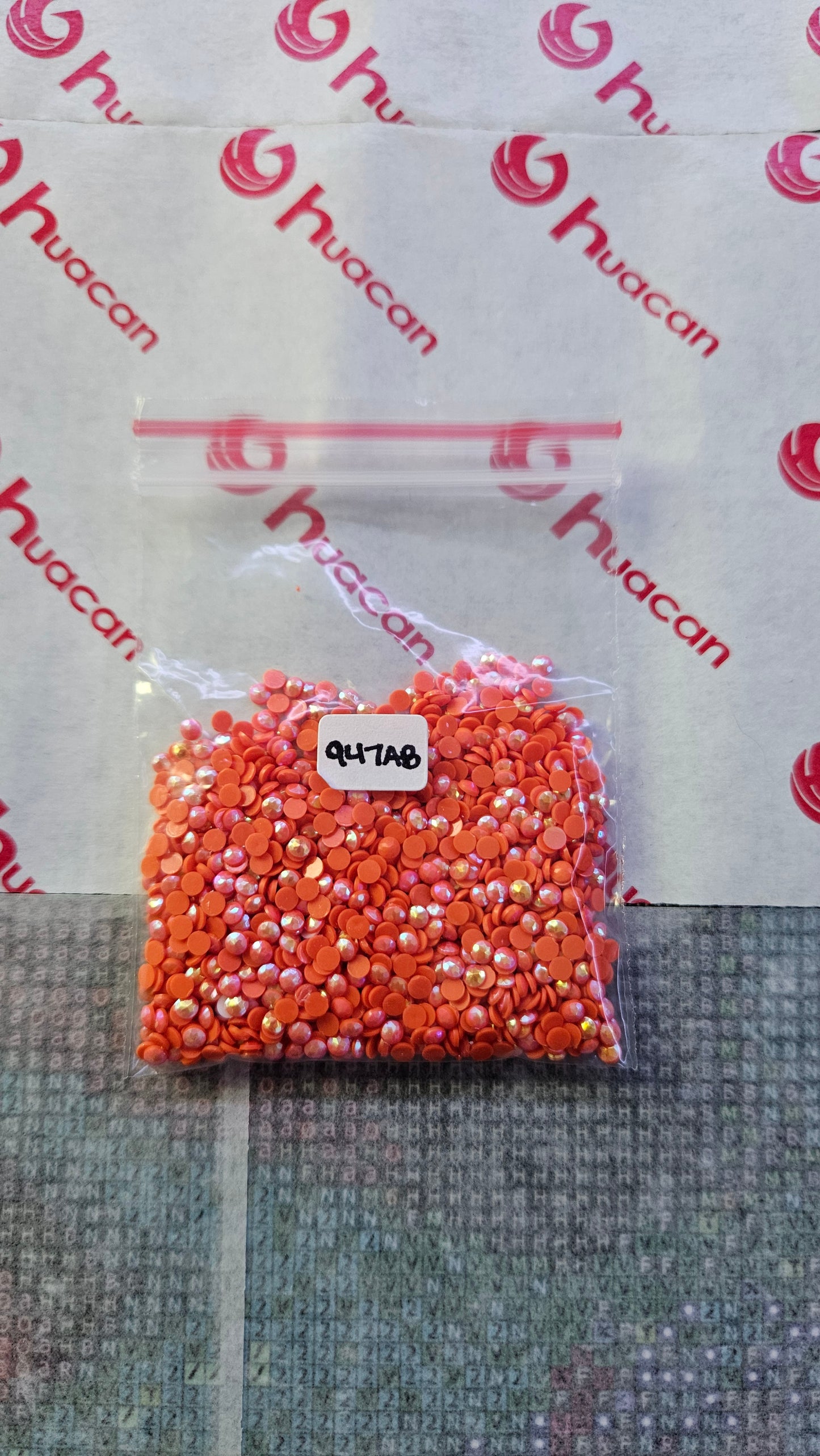 DIY AB Diamond Drill Bear Keychain Kit – Round AB Drills, Full Drill, Choose Your Color