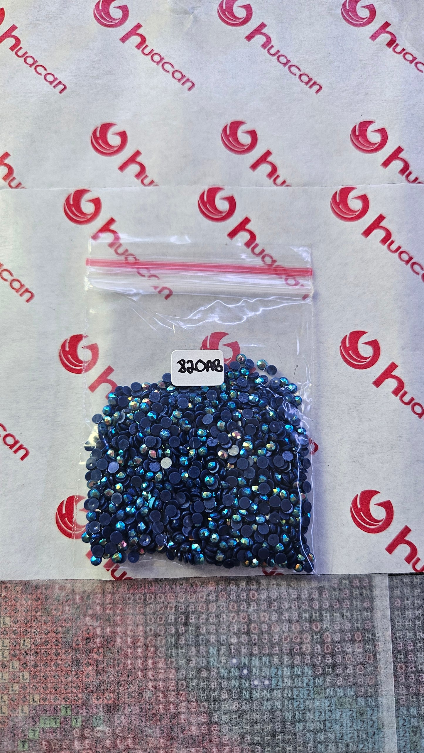 DIY AB Diamond Drill Bear Keychain Kit – Round AB Drills, Full Drill, Choose Your Color