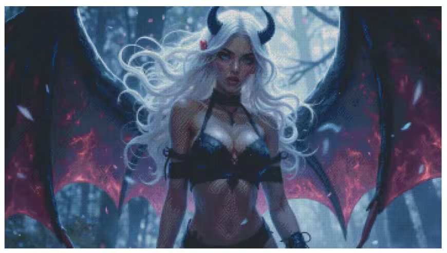 Astarte 90x50cm Diamond Art Kit, High Quality Diamond Painting Kit with Enhancements