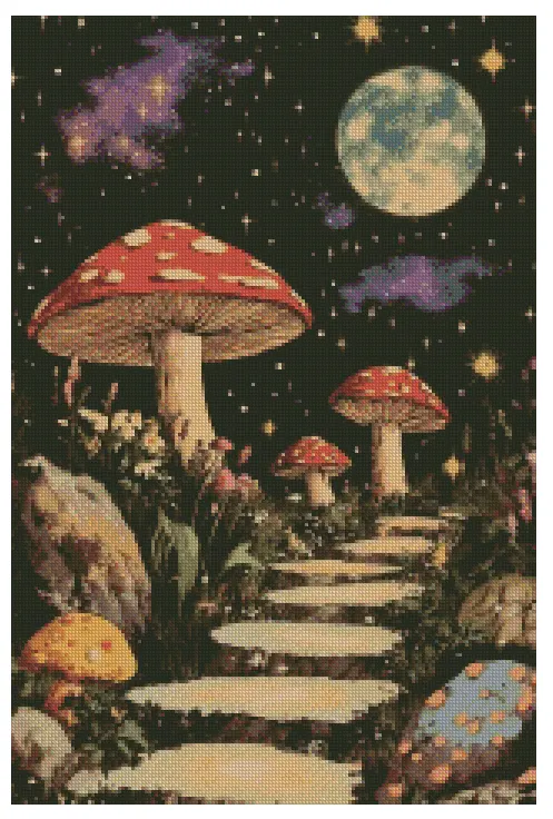 Space Walk 40x60cm Diamond Art Kit, High Quality Diamond Painting Kit with Enhancements Cosmic Crafts
