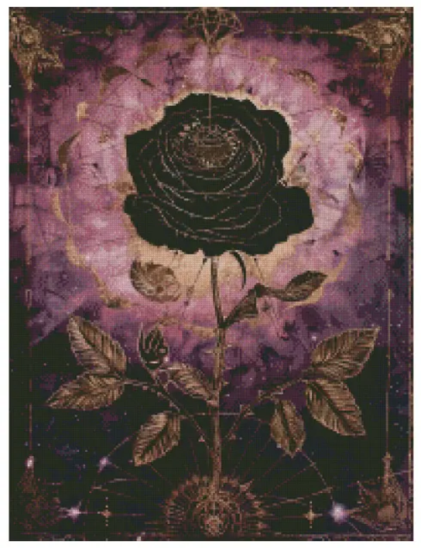 Inner Beauty 55x66cm Diamond Art Kit, High Quality Diamond Painting Kit with Enhancements Cosmic Crafts
