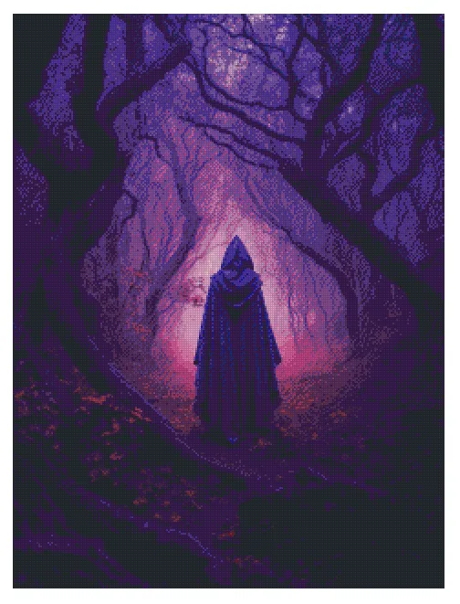 Journey Ahead 60x80cm Diamond Art Kit, High Quality Diamond Painting Kit with Enhancements