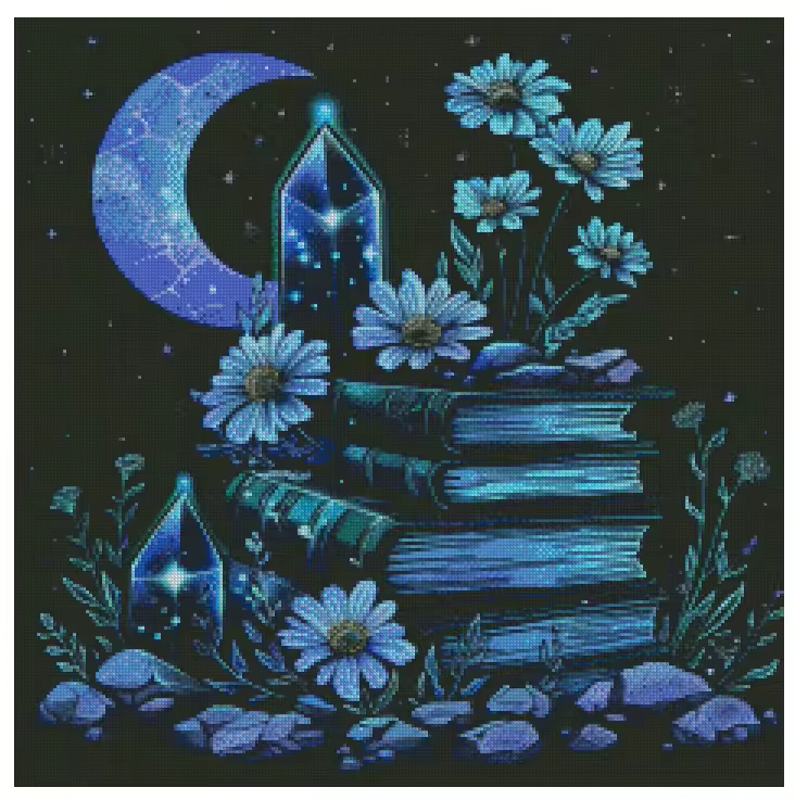 Growth 60x60cm Diamond Art Kit, High Quality Diamond Painting Kit with Enhancements