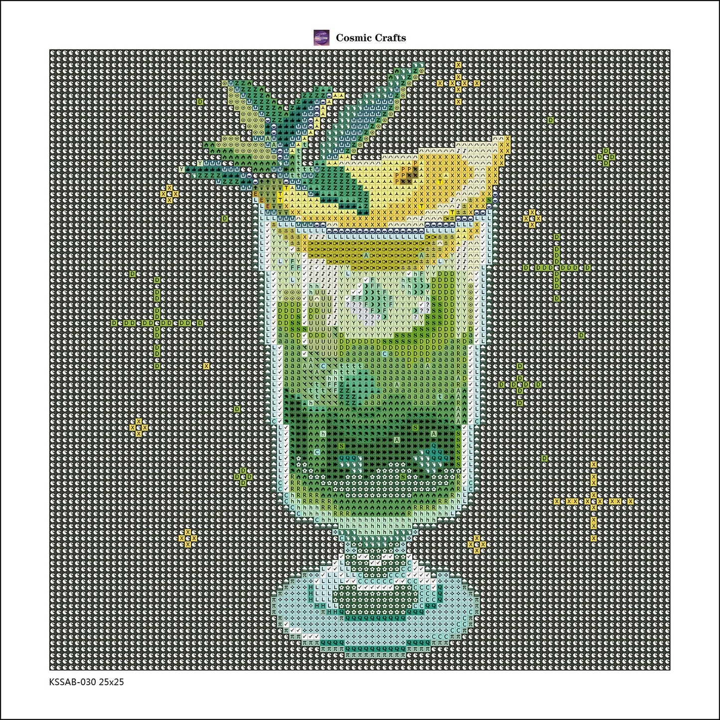 Lemon Limeade Elixir – Mini Diamond Painting Kit, Full Square Drill with AB & Fairy Dust Enhancements