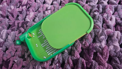 Large Compact Diamond Art Tray with Sliding Lid and Stopper, Easy to Store, Fits Our Shelf, Perfect Diamond Painting Accessory Cosmic Crafts