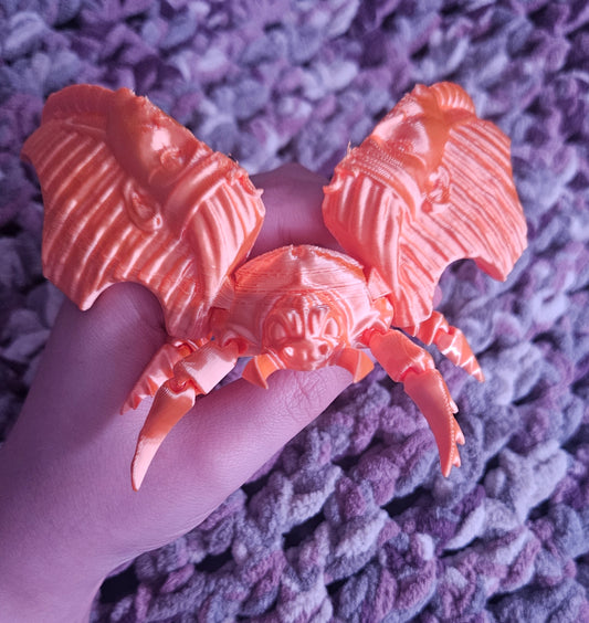 Scarab Beetle Flexi Toy, 3D Printed Articulated Desk Toy, Insect Fidget Toy, Cool Bug Lover Gift, Beetle Toy, Unique Flexible Desk Accessory