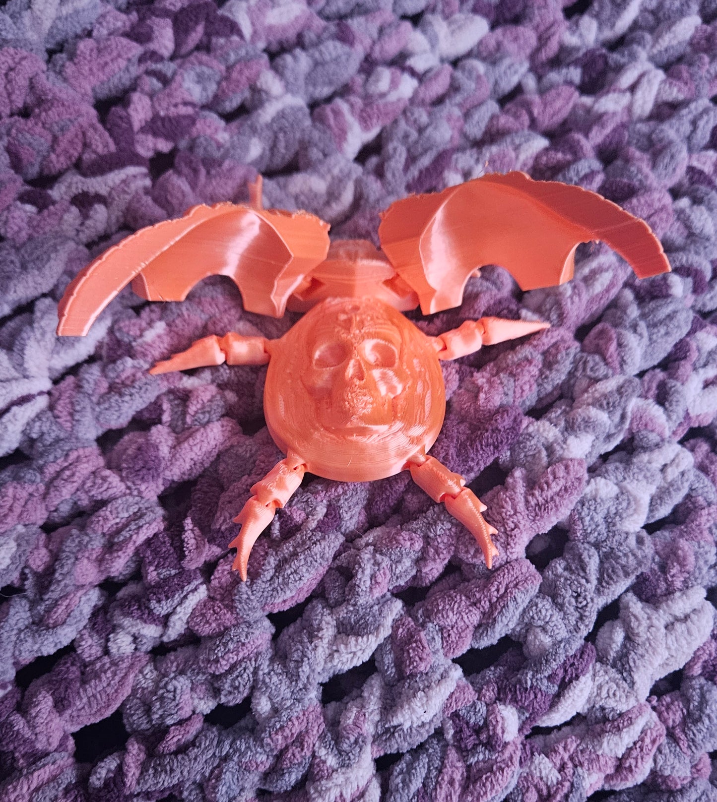 Scarab Beetle Flexi Toy, 3D Printed Articulated Desk Toy, Insect Fidget Toy, Cool Bug Lover Gift, Beetle Toy, Unique Flexible Desk Accessory