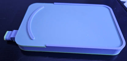 Extra Large Diamond Art Tray, 3D Printed Drill Tray, with Sliding Lid and Spout Stopper, Great Diamond Painting Accessory Cosmic Crafts