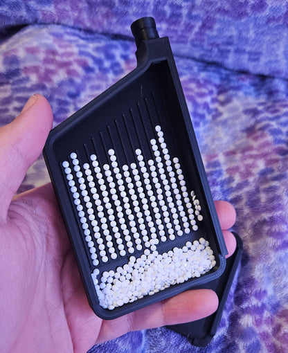 Diamond Art Tray with Washi Feature, 3D Printed Rhinestone Painting Tool, Sliding Lid and Stopper, Diamond Dot Tool Cosmic Crafts