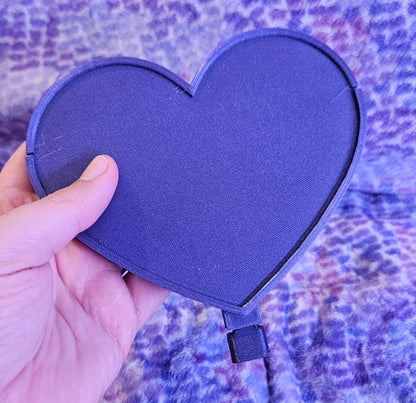 Heart Shaped Diamond Art Tray with Sliding Lid and Stopper, 3D Printed Diamond Painting Accessory, Diamond Dot Tool Cosmic Crafts