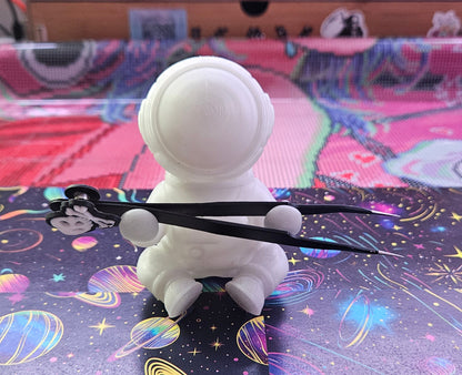 Astronaut Diamond Art Pen Holder, Cute Holder for Diamond Painting Pens, Cosmic Diamond Dotz Tool, Space Themed Eye Glasses Holder Cosmic Crafts