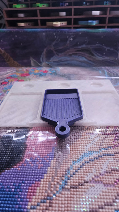 Diamond Art Washi Trays and Table, Diamond Painting Trays with Holder, Holds 3 Diamond Dot Trays and Storage Containers Cosmic Crafts