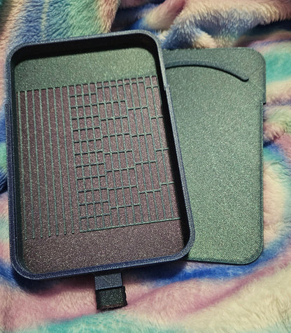 Multi-Placer Grid Diamond Art Tray with Lid and Stopper, 3D Printed Diamond Painting Accessory, Diamond Dot Tool, Square and Round Drills Cosmic Crafts