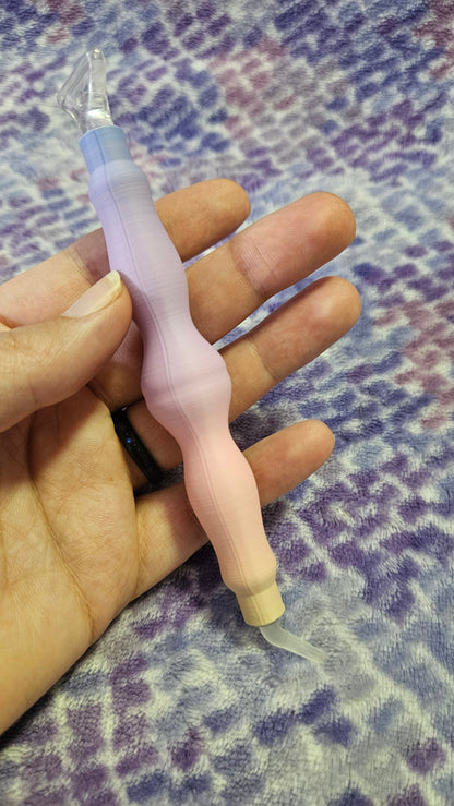 Curvy Diamond Painting Pen, E-Painter Version Available, Lightweight 3D Printed Tool, Comfortable and Colorful, Diamond Painting Accessory Cosmic Crafts