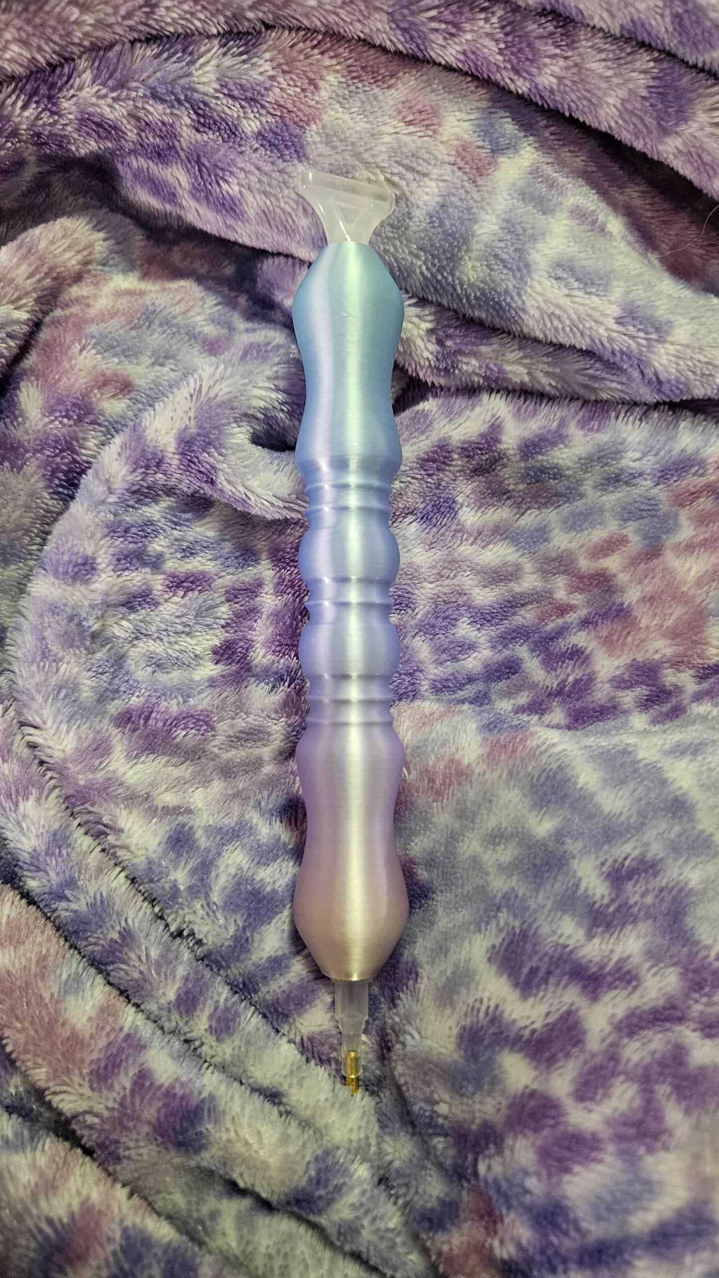 3D Printed Diamond Painting Pen, Carved 4 Wood Style, E-Painter Version Available, Lightweight Diamond Art Pen, Comfortable and Colorful Diamond Dot Tool, Drill Pen