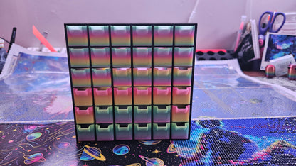 Large Diamond Painting Organizer, Expandable Diamond Art Drill Storage Drawer System, 3D Printed, Custom Made To Order Rhinestone Craft Tool
