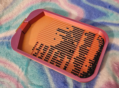 Multi-Placer Grid Diamond Art Tray with Stopper, Must Have for Diamond Painting, Diamond Art Tool, Diamond Dot Accessory Cosmic Crafts
