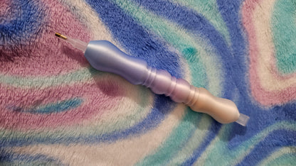 3D Printed Diamond Painting Pen, Carved 4 Wood Style, E-Painter Version Available, Lightweight Diamond Art Pen, Comfortable and Colorful Diamond Dot Tool, Drill Pen