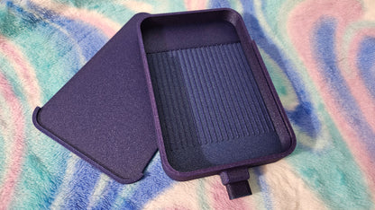XL Diamond Art Tray w/Washi, 3D Printed Drill Tray w/Sliding Lid and Stopper, Diamond Painting Accessory Cosmic Crafts