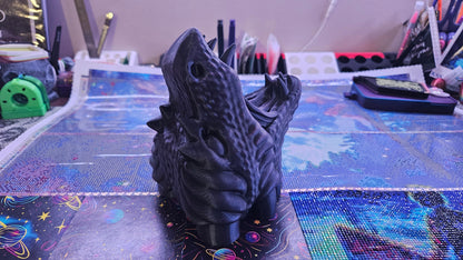 Dragon Head Controller Stand - 3D Printed Controller Organizer Cosmic Crafts