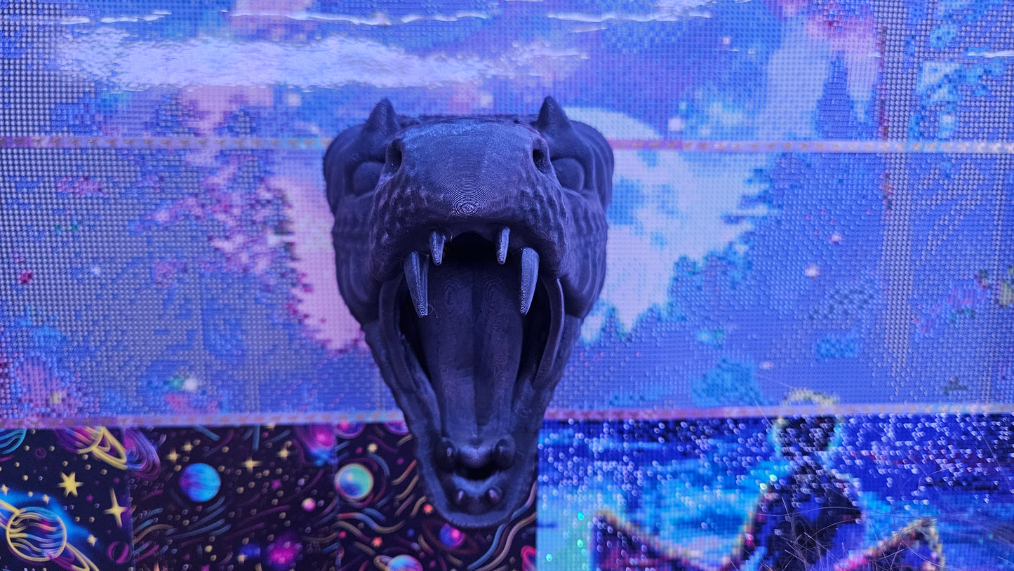 Dragon Head Controller Stand - 3D Printed Controller Organizer