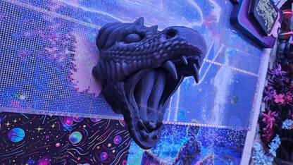 Dragon Head Controller Stand - 3D Printed Controller Organizer Cosmic Crafts