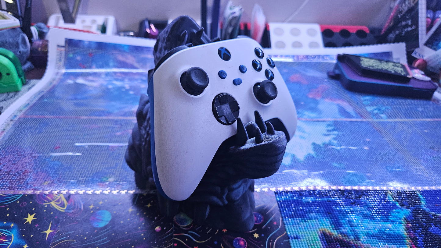 Dragon Head Controller Stand - 3D Printed Controller Organizer