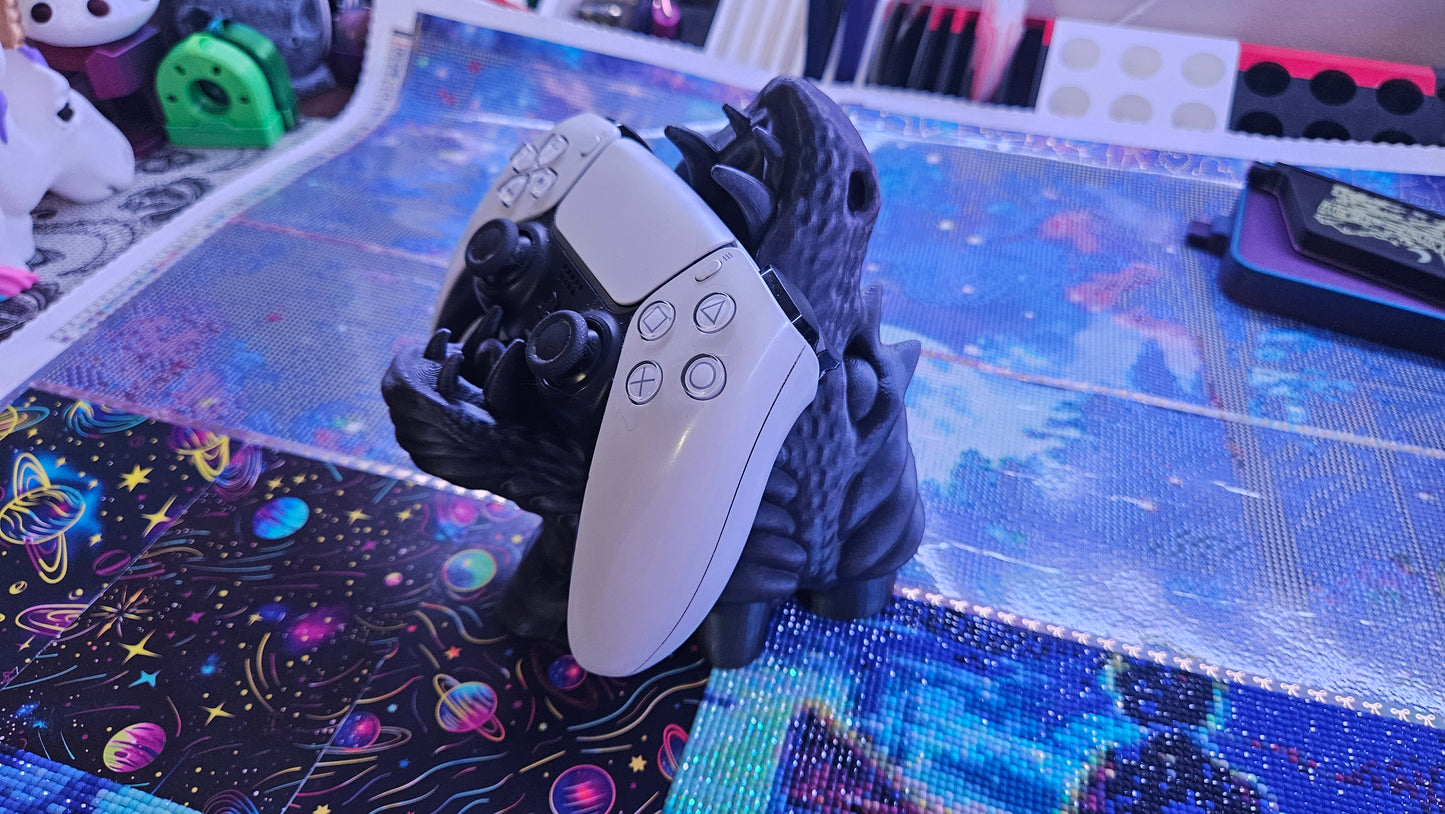 Dragon Head Controller Stand - 3D Printed Controller Organizer