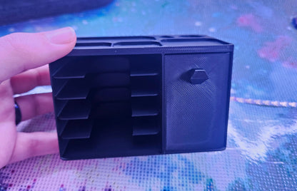 Confetti Diamond Art Tray Storage Cube, Compact Tray Storage with Trays, Diamond Painting Confetti Cube for Our Simple Confetti Trays, Trays Included Cosmic Crafts