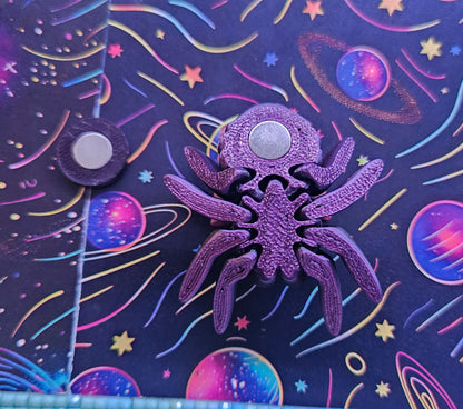 Spider Cover Minder Magnets, Cute Gift for Diamond Painters, Convenient Diamond Art Accessory, Handmade Diamond Dot Tool, Adorable 3D Printed Cover Holder Cosmic Crafts