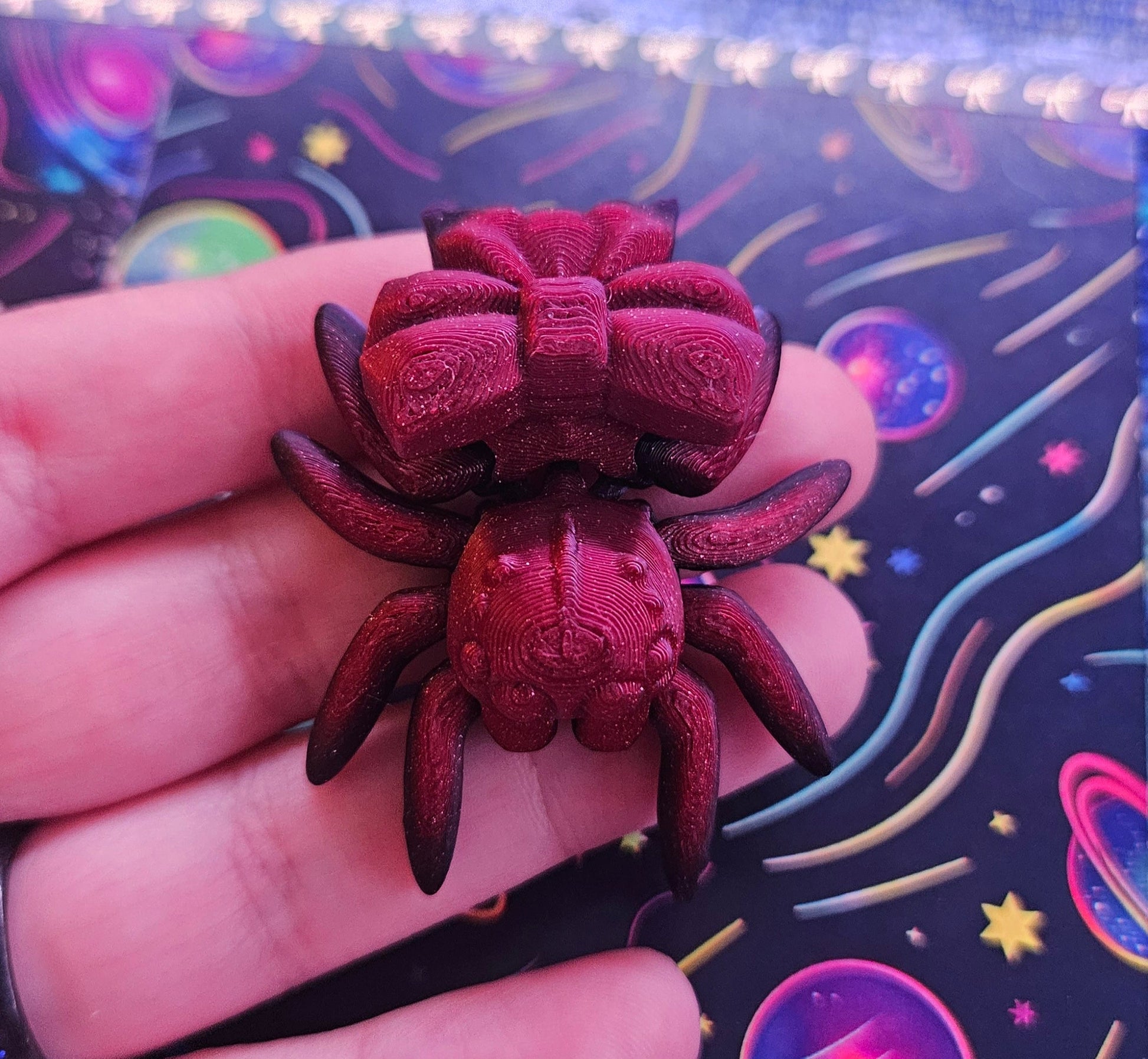 Spider Cover Minder Magnets, Cute Gift for Diamond Painters, Convenient Diamond Art Accessory, Handmade Diamond Dot Tool, Adorable 3D Printed Cover Holder Cosmic Crafts