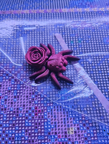 Spider Cover Minder Magnets, Cute Gift for Diamond Painters, Convenient Diamond Art Accessory, Handmade Diamond Dot Tool, Adorable 3D Printed Cover Holder Cosmic Crafts