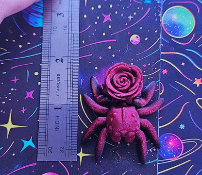 Spider Cover Minder Magnets, Cute Gift for Diamond Painters, Convenient Diamond Art Accessory, Handmade Diamond Dot Tool, Adorable 3D Printed Cover Holder Cosmic Crafts