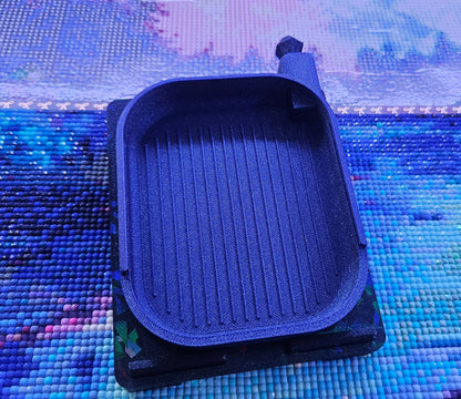 Small to Medium Angled Diamond Art Tray Tilt Table, 3D Printed Drill Tray Holder, Ergonomic Angle for Smaller or Medium Sized Diamond Painting Trays Cosmic Crafts