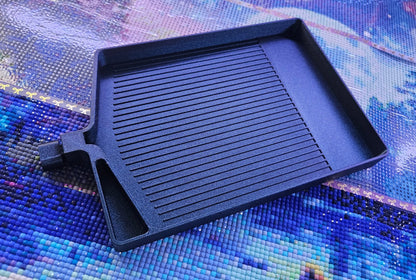 XXL Diamond Art Tray WASHI Feature, Mega Large 3D Printed Drill Tray, 180x120MM Diamond Painting Boat with Stopper and Trash Drill Spot Cosmic Crafts
