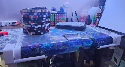 Diamond Painting Table Clamps, Canvas Holder with Star Screws, 3D Printed Cosmic Craft Desk Organizer, Diamond Art and Craft Accessory Cosmic Crafts