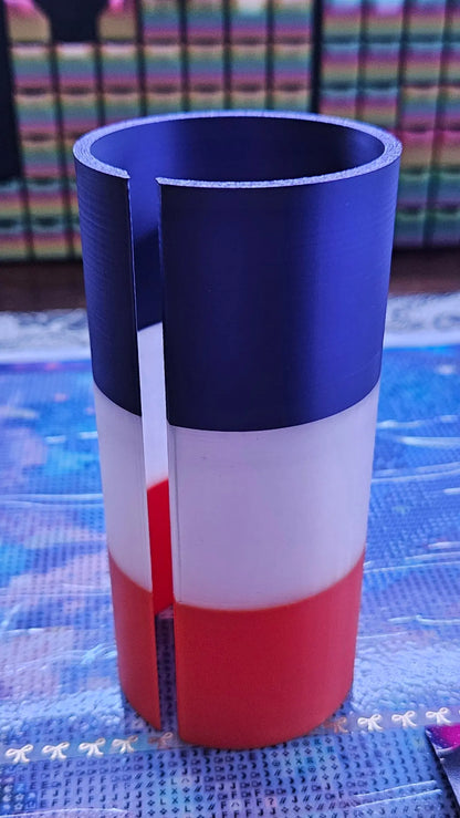 Large Diamond Painting Canvas Roll Holder, 3D Printed Canvas Tube with Slot, Works with Table Clamps, Unfinished Canvas Protector Cosmic Crafts