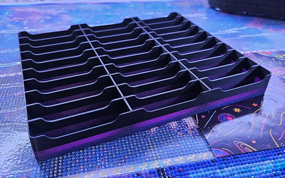 Large 3D Printed Diamond Painting Bag Holder, Organizer for 30 Bags, Craft Storage, Drill Storage Rack, Diamond Art Accessory