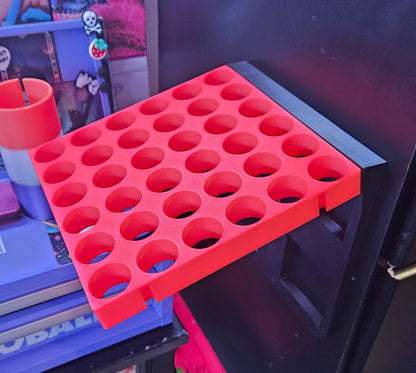 Diamond Painting Drill Storage SET, Wall Mounted or Freestanding Modular Storage Rack, Fits 36 ARTDOT Round Containers, Expandable