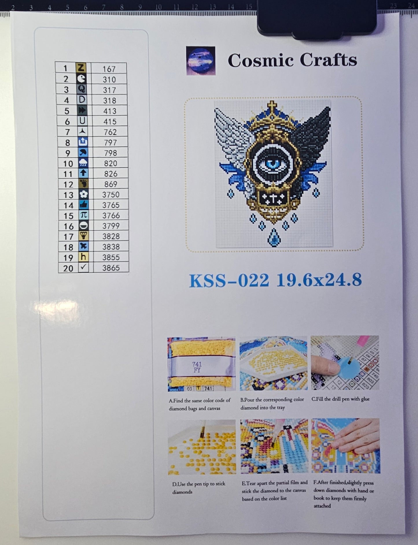 The Everwatcher – Diamond Painting Canvas Kit, Full Square Drill
