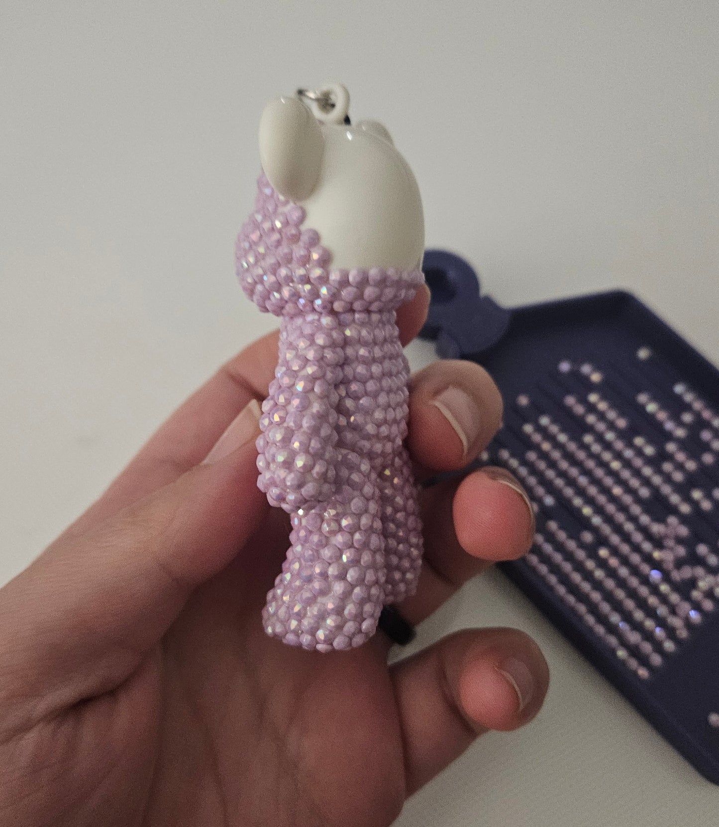DIY AB Diamond Drill Bear Keychain Kit – Round AB Drills, Full Drill, Choose Your Color